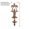 Elegant Rose Wood Carving Applique Set 2pcs European Floral Cabinet Furniture Decor Trim 4