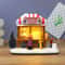 Festive Glow LED Christmas Village House Musical LightUp Holiday Desktop Decoration 0