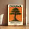 Okinawa Serenity Canvas Poster Japanese Retro Japandi Tree Art Print For Modern Home Decor 5
