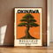 Okinawa Serenity Canvas Poster Japanese Retro Japandi Tree Art Print For Modern Home Decor 5