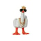 Cheeky Quack Duck Figurine Funny Middle Finger Resin Statue With Glasses For Desk Home Decor 7