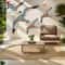Coastal Breeze Wooden Seagull Wall Decor Retro Bird Ornament For Living Room Office Styling 0