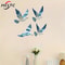 Coastal Breeze Wooden Seagull Wall Decor Retro Bird Ornament For Living Room Office Styling 1