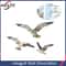 Coastal Breeze Wooden Seagull Wall Decor Retro Bird Ornament For Living Room Office Styling 4