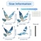 Coastal Breeze Wooden Seagull Wall Decor Retro Bird Ornament For Living Room Office Styling 6