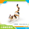 CozyPaws Lying Orange Cat Figurine Cute Mini Pet Desktop Decor For Home Office 7