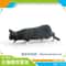 CozyPaws Lying Orange Cat Figurine Cute Mini Pet Desktop Decor For Home Office 10