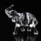 Crystal Charm Baby Elephant Figurine Cute Acrylic Mini Statue For Desk Home Decor 7