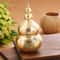 Golden Fortune Wu Lou Gourd Statue Feng Shui Brass Lucky Charm For Wealth Health Protection 2