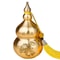 Golden Fortune Wu Lou Gourd Statue Feng Shui Brass Lucky Charm For Wealth Health Protection 9