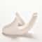 Elegant Hand Ceramic Air Plant Holder White Porcelain Tillandsia Stand For Desk Home Decor 3
