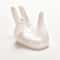 Elegant Hand Ceramic Air Plant Holder White Porcelain Tillandsia Stand For Desk Home Decor 6