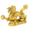 Imperial Fortune Golden Dragon Statue Chinese Zodiac Lucky Resin Figurine For Wealth Protection 3
