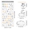 Dream Sky Balloon Animal Wall Stickers Cute Cartoon Nursery Decals For Kids Room Decor 6