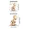 Dream Sky Balloon Animal Wall Stickers Cute Cartoon Nursery Decals For Kids Room Decor 13