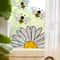SunGlow Bee Sunflower Window Sticker Rainbow Static Cling Glass Decor For Bright Home Styling 2