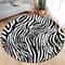 Chic Safari Leopard Print Round Rug Soft Flannel Animal Pattern Carpet For Stylish Home Decor 9