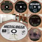 GameDisc Metal Gear Round Rug Cartoon CD Style Carpet For Living Room Gaming Decor 2