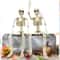 Spooky LifeSize Posable Skeleton Halloween Decor Realistic Humanoid Bone Prop For Haunted House P 4