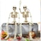Spooky LifeSize Posable Skeleton Halloween Decor Realistic Humanoid Bone Prop For Haunted House P 4