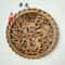 HandCarved Camphor Wood Dragon Phoenix Wall Art 3D Traditional Chinese Decorative Panel With Natu 29