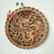 HandCarved Camphor Wood Dragon Phoenix Wall Art 3D Traditional Chinese Decorative Panel With Natu 29