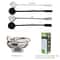 Modern LED Gooseneck Wall Reading Lamp Flexible Clamp Sconce Light With Switch For Bedside Use 3