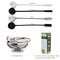 Modern LED Gooseneck Wall Reading Lamp Flexible Clamp Sconce Light With Switch For Bedside Use 3