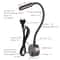 Modern LED Gooseneck Wall Reading Lamp Flexible Clamp Sconce Light With Switch For Bedside Use 5