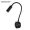 Modern LED Gooseneck Wall Reading Lamp Flexible Clamp Sconce Light With Switch For Bedside Use 6
