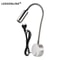 Modern LED Gooseneck Wall Reading Lamp Flexible Clamp Sconce Light With Switch For Bedside Use 8