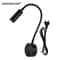 Modern LED Gooseneck Wall Reading Lamp Flexible Clamp Sconce Light With Switch For Bedside Use 9