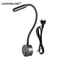 Modern LED Gooseneck Wall Reading Lamp Flexible Clamp Sconce Light With Switch For Bedside Use 13