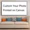 Custom Photo Canvas Print Wall Art Personalized Waterproof Portrait Painting For Home Office Deco 0