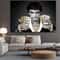 Scarface Tony Montana Canvas Wall Art Gangster Money Poster Print For Modern Home Decor 0