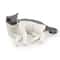 Cute Realistic Lying Cat Figurine Mini Simulation Pet Ornament For Desk Car Decor 2
