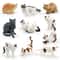 Cute Realistic Lying Cat Figurine Mini Simulation Pet Ornament For Desk Car Decor 0
