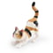 Cute Realistic Lying Cat Figurine Mini Simulation Pet Ornament For Desk Car Decor 6
