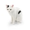 Cute Realistic Lying Cat Figurine Mini Simulation Pet Ornament For Desk Car Decor 11