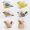 Handmade Wooden Bird Figurine Nordic Style HandCarved Basswood Bird Decor Gift 3