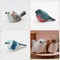 Handmade Wooden Bird Figurine Nordic Style HandCarved Basswood Bird Decor Gift 4