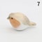 Handmade Wooden Bird Figurine Nordic Style HandCarved Basswood Bird Decor Gift 12