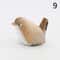 Handmade Wooden Bird Figurine Nordic Style HandCarved Basswood Bird Decor Gift 14
