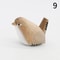Handmade Wooden Bird Figurine Nordic Style HandCarved Basswood Bird Decor Gift 14