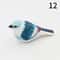 Handmade Wooden Bird Figurine Nordic Style HandCarved Basswood Bird Decor Gift 17