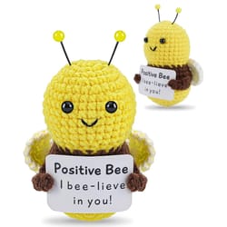 handmade crochet plush emotional support gift – cute mini desk decor & comfort companion