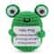 Handmade Crochet Plush Emotional Support Gift Cute Mini Desk Decor Comfort Companion 15