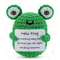 Handmade Crochet Plush Emotional Support Gift Cute Mini Desk Decor Comfort Companion 15