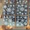 Christmas Snowflake Window Stickers Festive White PVC Glass Decals For Holiday Home Decor 3