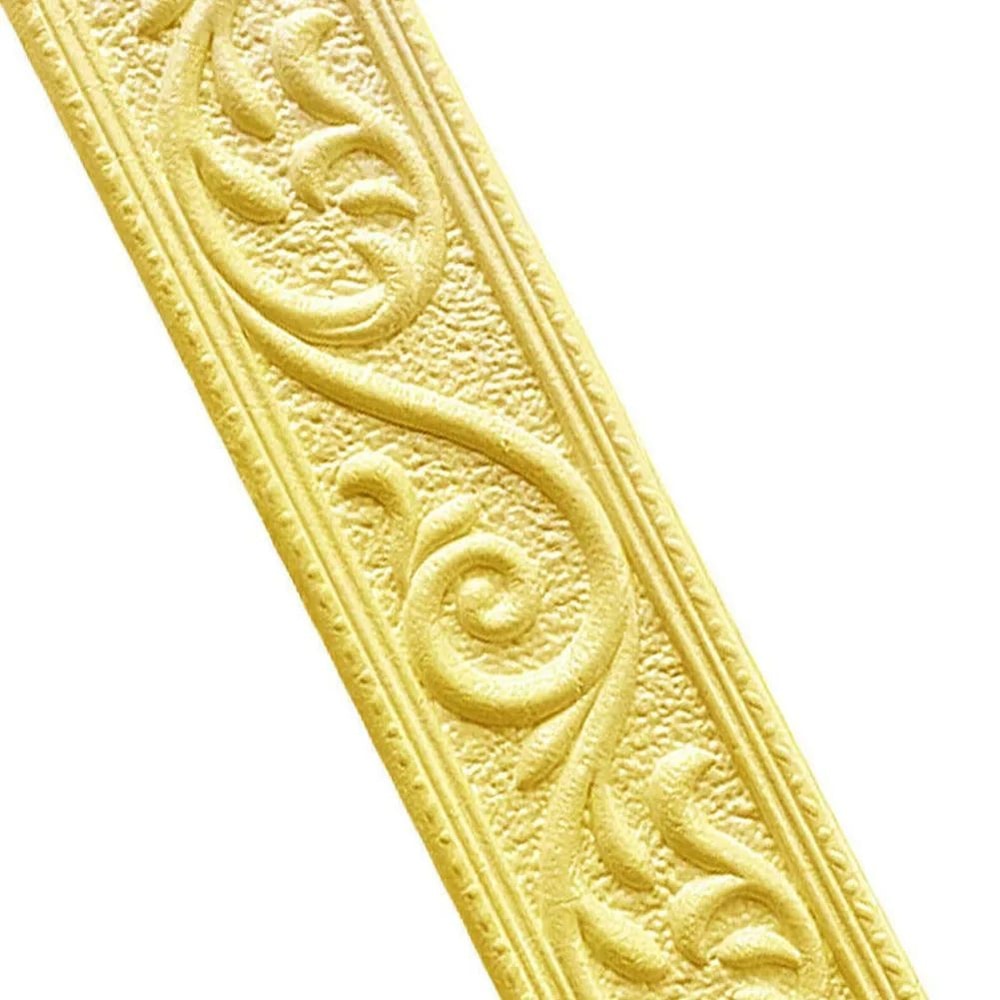 3D SelfAdhesive Foam Wall Trim Sticker Waterproof Decorative Border Molding For Home Interior 6